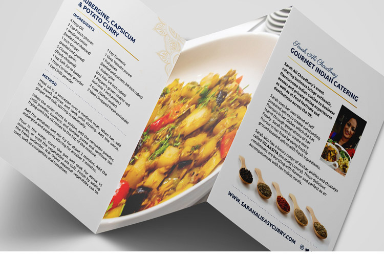 Sarah Ali Choudhury - Recipe Booklet